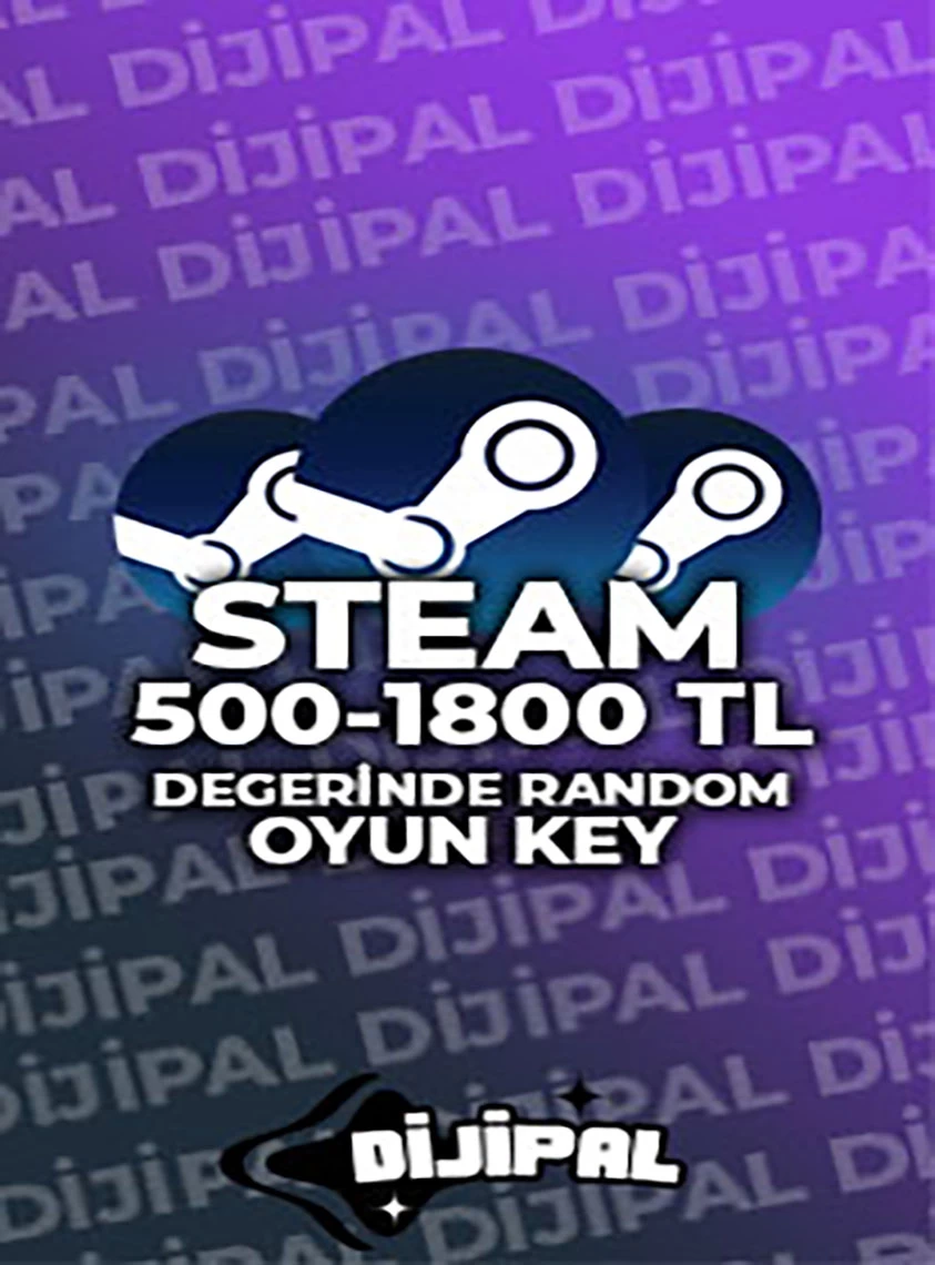 Steam 500-1800TL Degerinde Random Oyun Cıkan key!