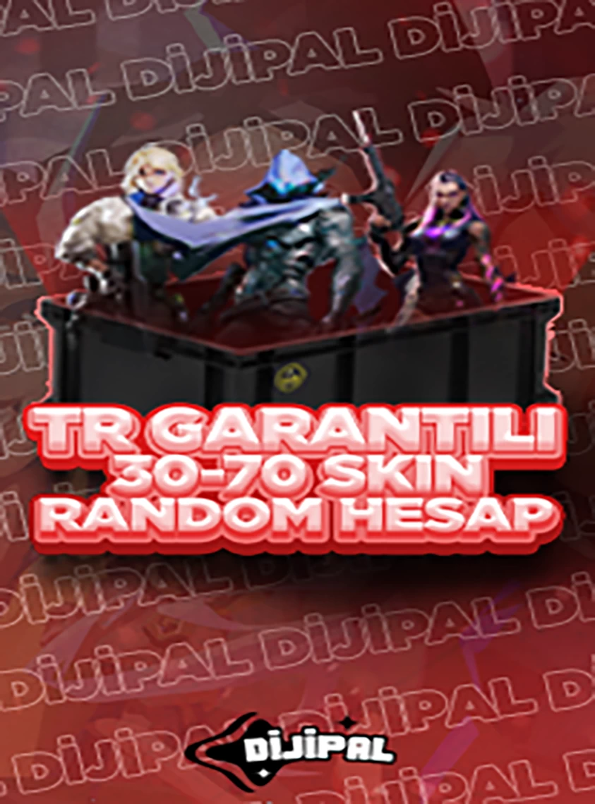 [TR Garantili] 30-70 Skin Arası Random Hesap - Valorant Random Hesap