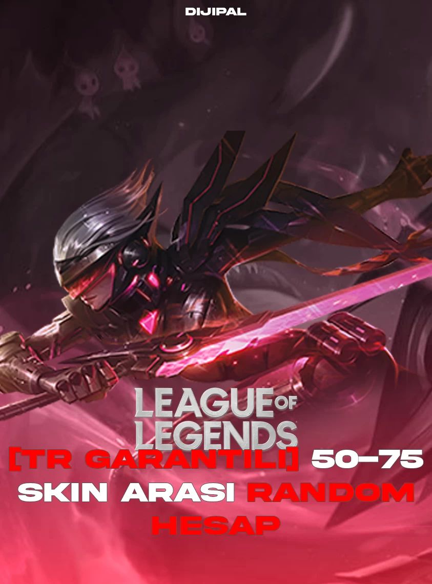 [TR Garantili] 50-75 Skin Arası Random Hesap - League of Legends Random Hesap