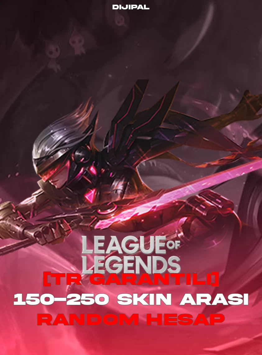 [TR Garantili] 150-200 Skin Arası Random Hesap - League of Legends Random Hesap