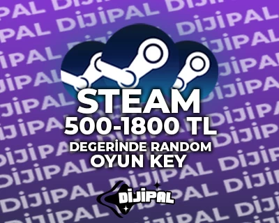 Steam 500-1800TL Degerinde Random Oyun Cıkan key!