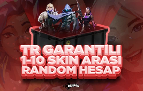 [TR Garantili] 1-10 Skin Arası Random Hesap - Valorant Random Hesap