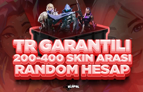 [TR Garantili] 200-400 Skin Arası Random Hesap - Valorant Random Hesap