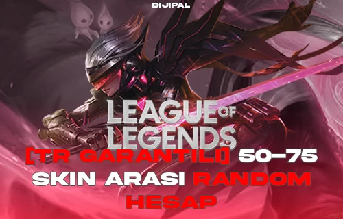 [TR Garantili] 50-75 Skin Arası Random Hesap - League of Legends Random Hesap